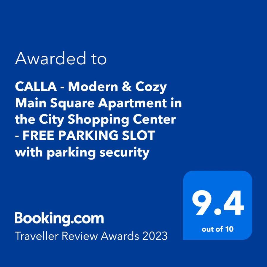 Calla 1 - Modern & Cozy Main Square Apartment In The City Shopping Center - Parking Slot With Parking Security 스코페 외부 사진